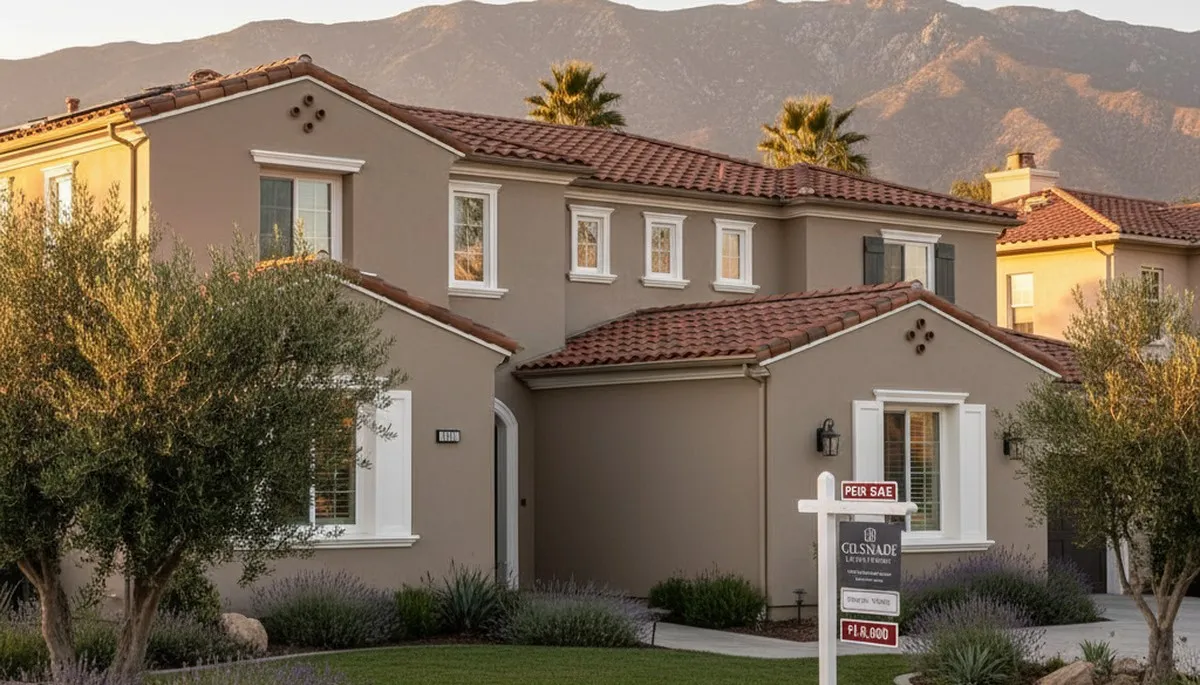 Freshly painted Glendale AZ home exterior with smooth, durable stucco finish by local house painting experts